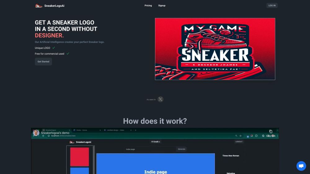 SneakerLogoAi: Fast, Designer-Free Logo Creation in Seconds