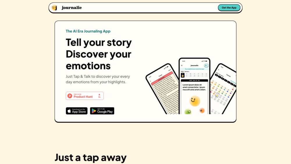 Journalie: AI-Powered Reflection, Fun Self-Discovery & Emotion Insights