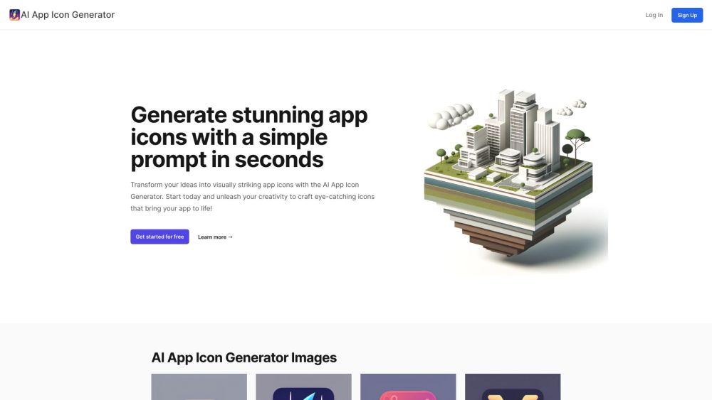 AI App Icon Generator : Creative, Striking, Automated Design