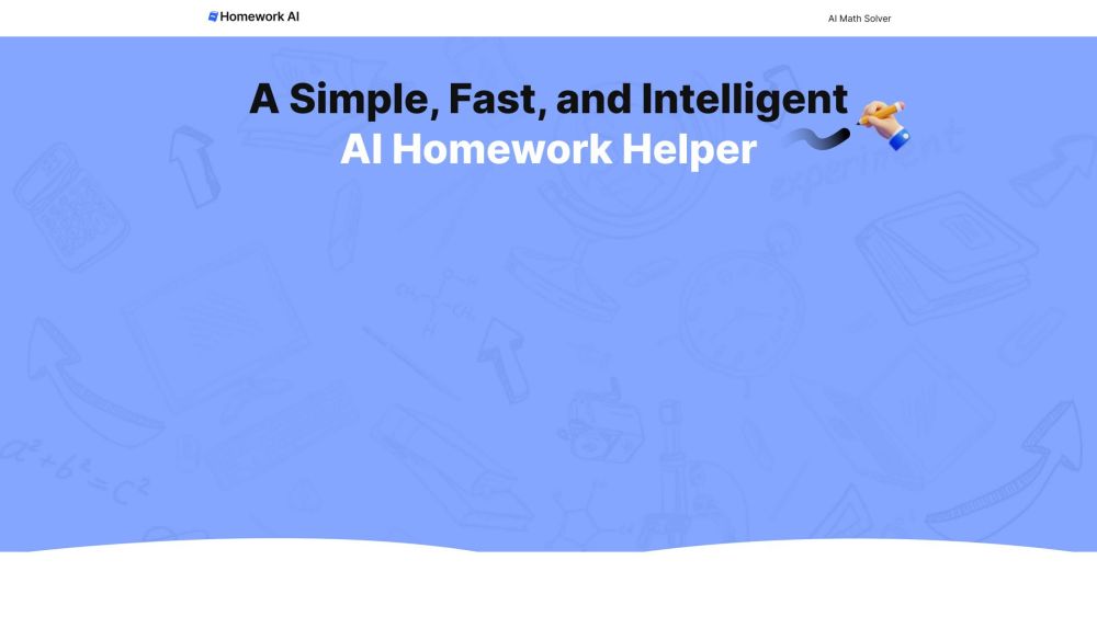 Homework AI: Instant, Intelligent, Step-By-Step Solutions For All Subjects