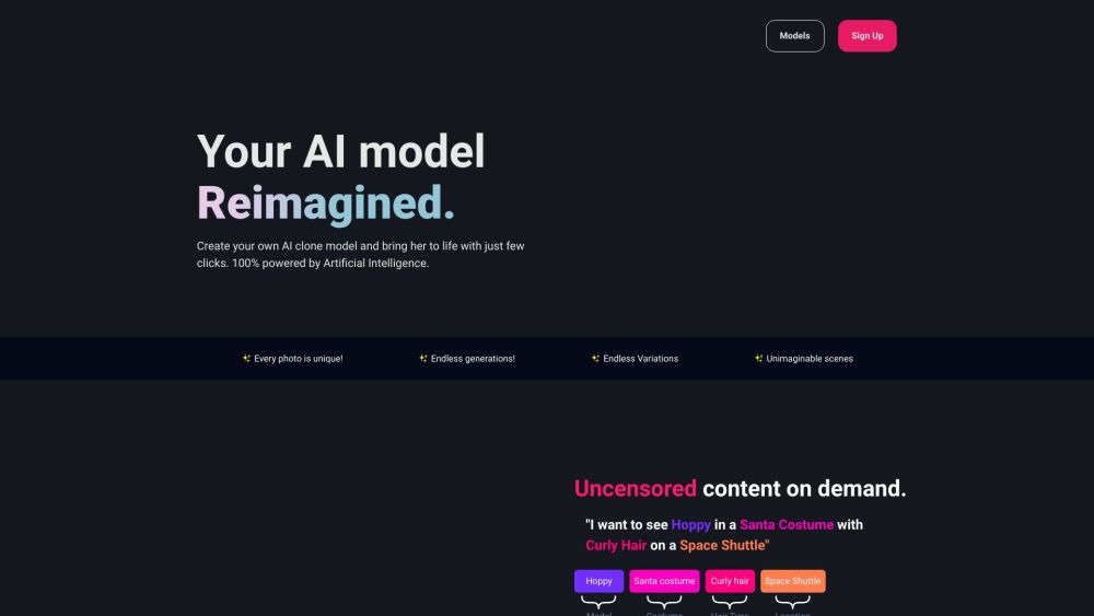 DeepMode: Create AI Clone Models Easily With Just A Few Clicks