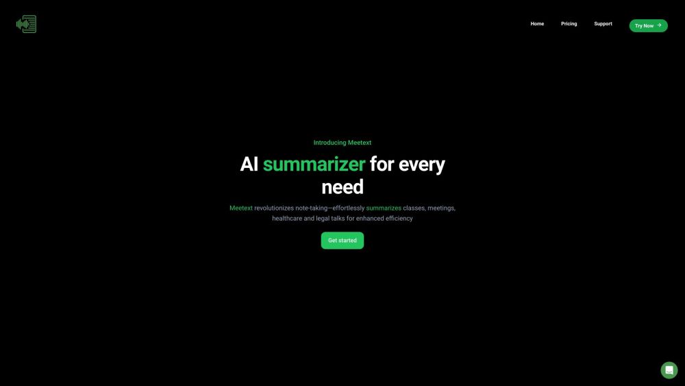 Meetext: AI Summarization, Effortless Notes, Boost Efficiency
