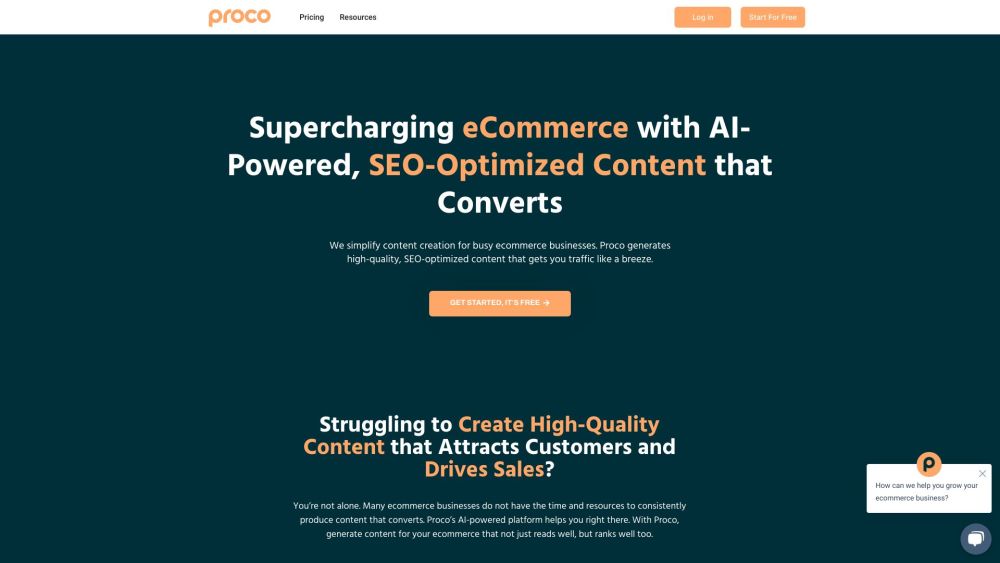 Proco: AI-Powered SaaS Solutions for Business Transformation