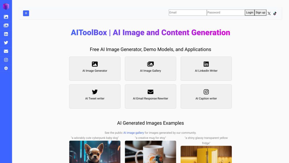 AIToolBox: AI Images, Custom Content & Hosting in One Platform