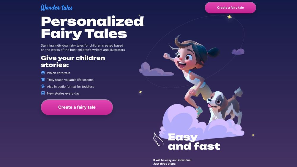 Wonder Tales: Craft Unique, Personalized Stories Of Your Own