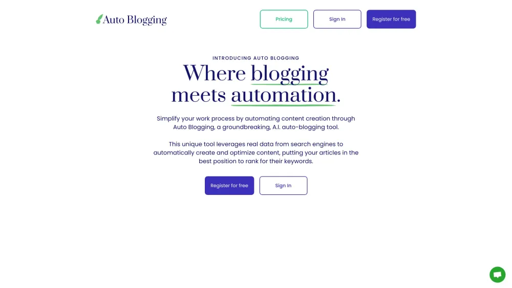Auto Blogging: AI Content, SEO Boost, Top Rankings, Time Saver