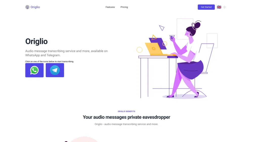 Origlio : Precise Transcripts, Boost Productivity, Streamline Workflow