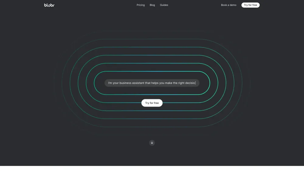 Blobr: AI Assistant : Fast Insights, Connected Tools, Data-Driven Success