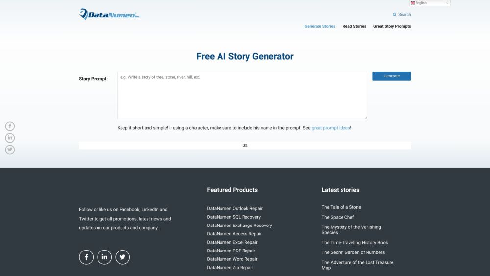 Free AI Story Generator: Unlimited Stories, No Signup, Text & Images