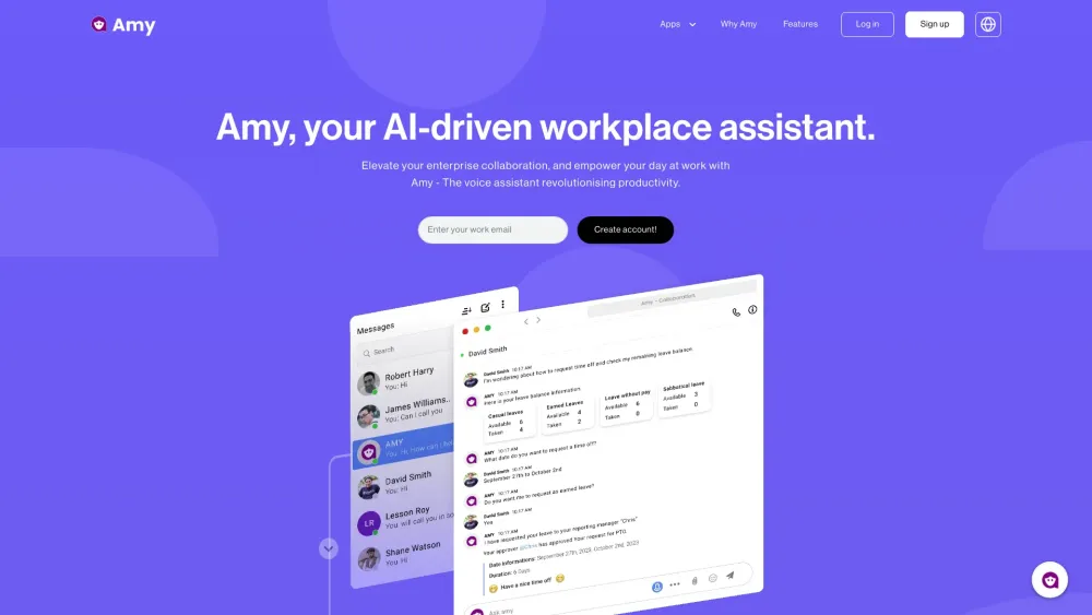 Amy.pro : Boost Productivity & Streamline Communication