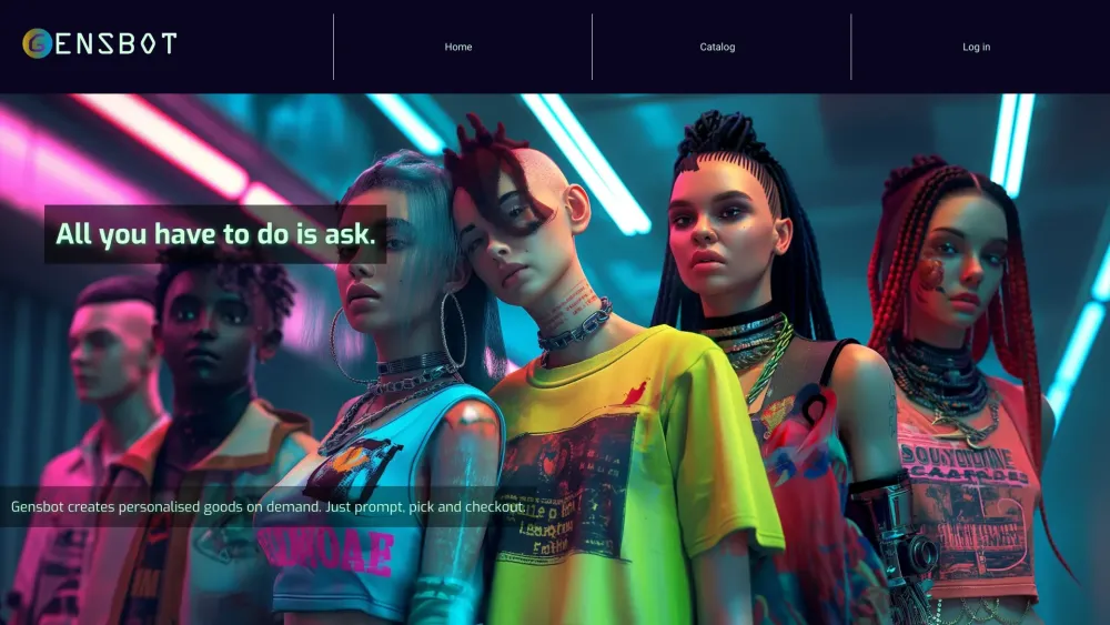 Gensbot: AI-Powered Personal Shopper for Unique Local Designs : Prompt, Pick, Checkout—Style Simplified