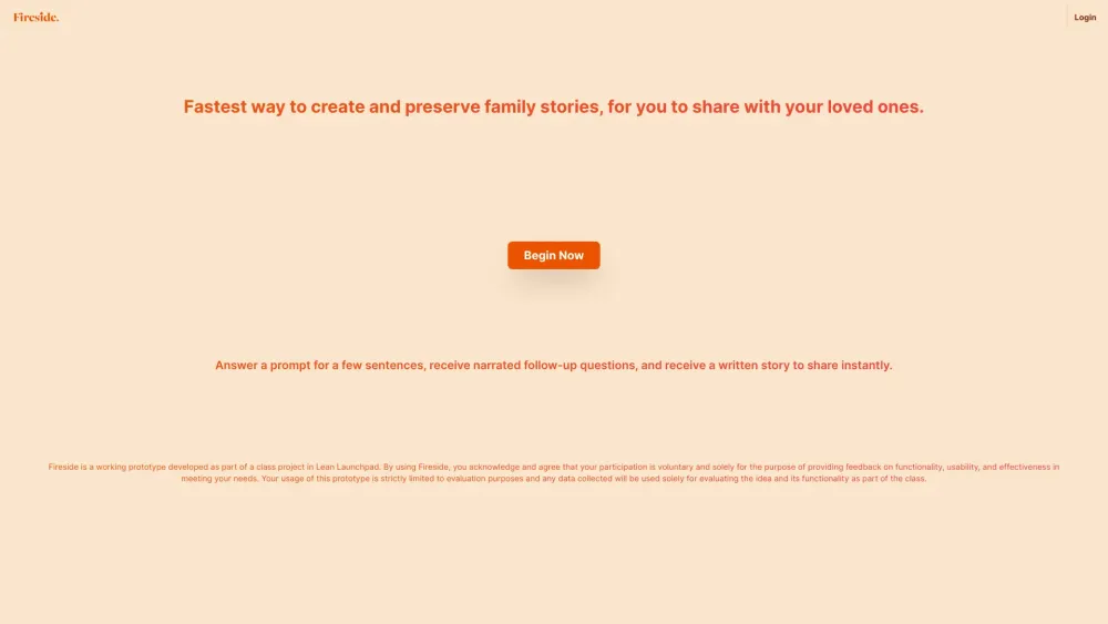 Fireside: Effortless Storytelling & Instant Sharing