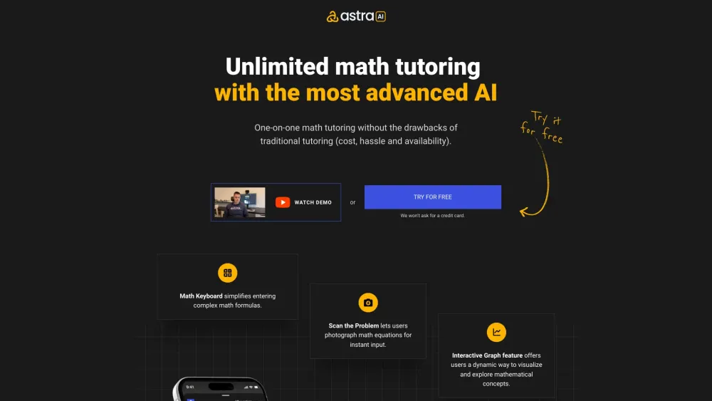 Astra AI : Simplifies Math, Accessible & Affordable, Elevate Skills Today