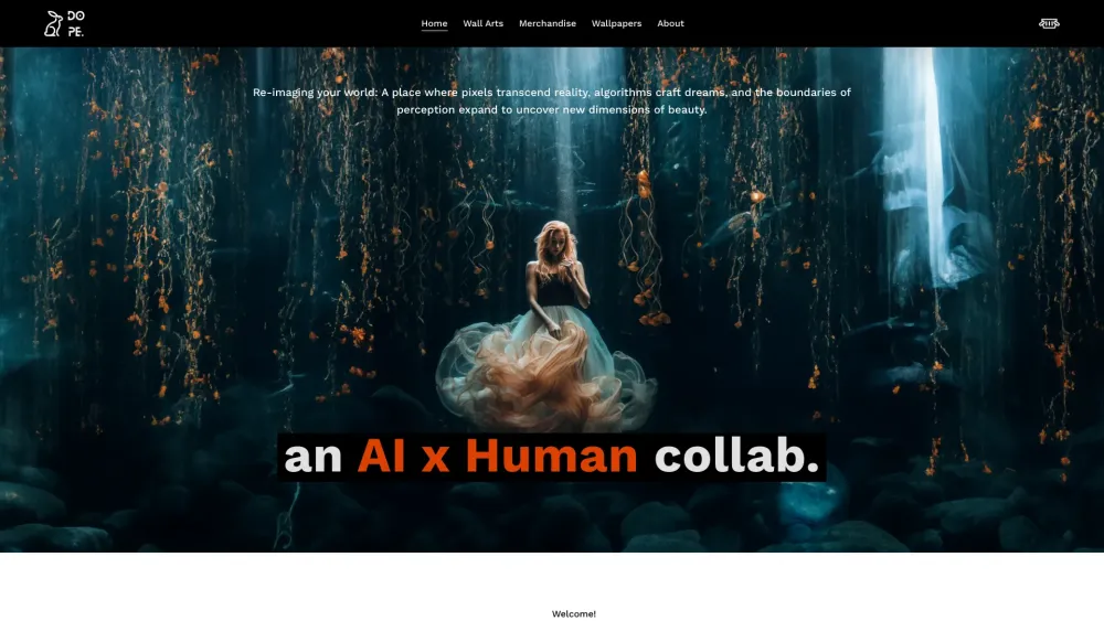 Design of Perception: AI & Human Curated Big Wall Arts : Bold, Immersive Algorithmic Art