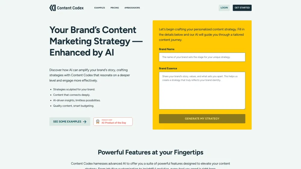 Content Codex: AI-Enhanced Strategy, Data-Driven Campaigns, Resonate & Deliver Results
