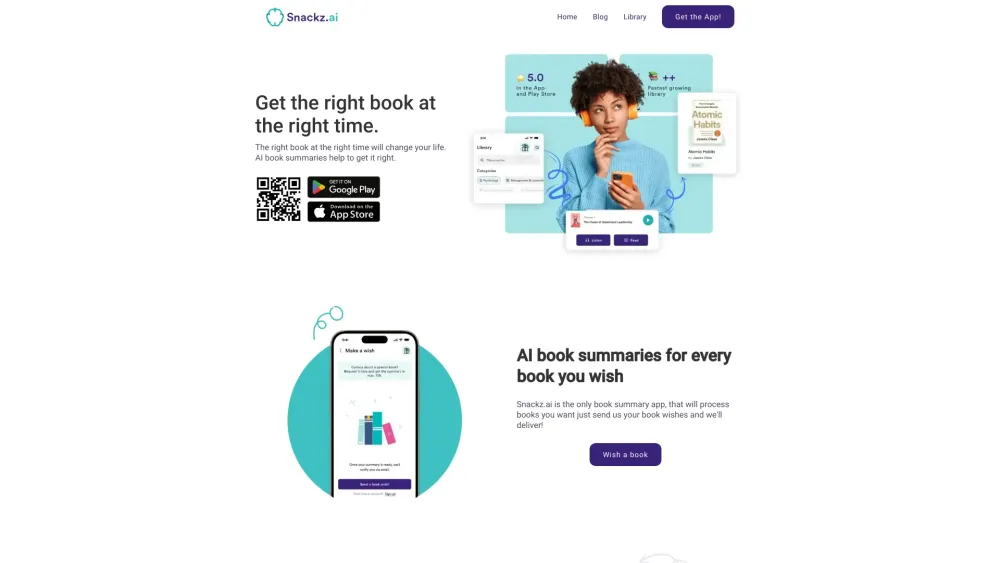 Snackz.ai : Comprehensive Summaries, Key Insights, Busy Readers