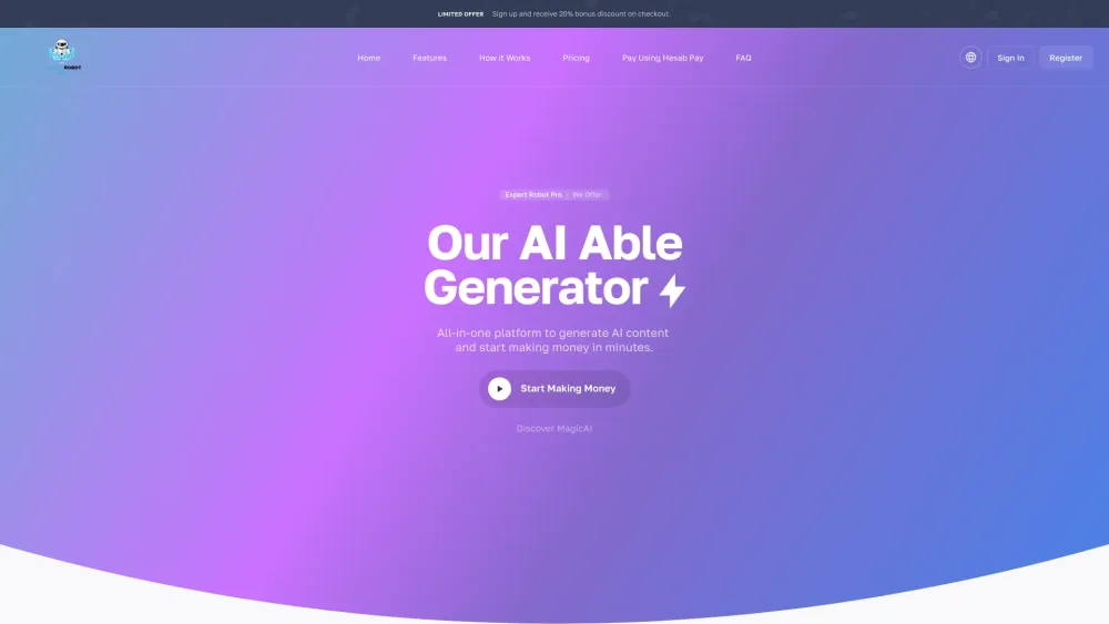 Expert Robot Pro: AI Services, Unlock Full Potential, Transform Business