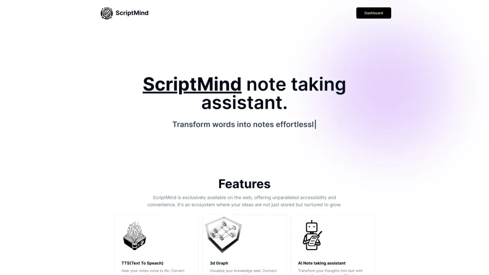 ScriptMind: AI Assistants for Enhanced Productivity and Organization