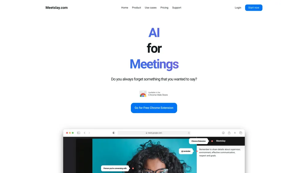 Meetslay : AI Ensures You Never Forget Points, Dominate Meetings