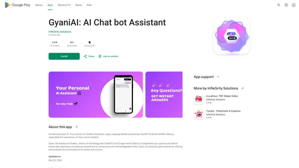 GyaniAI: Premier Cross-Compatible ChatGPT & Gemini BARD Bot : Effortless Compatibility