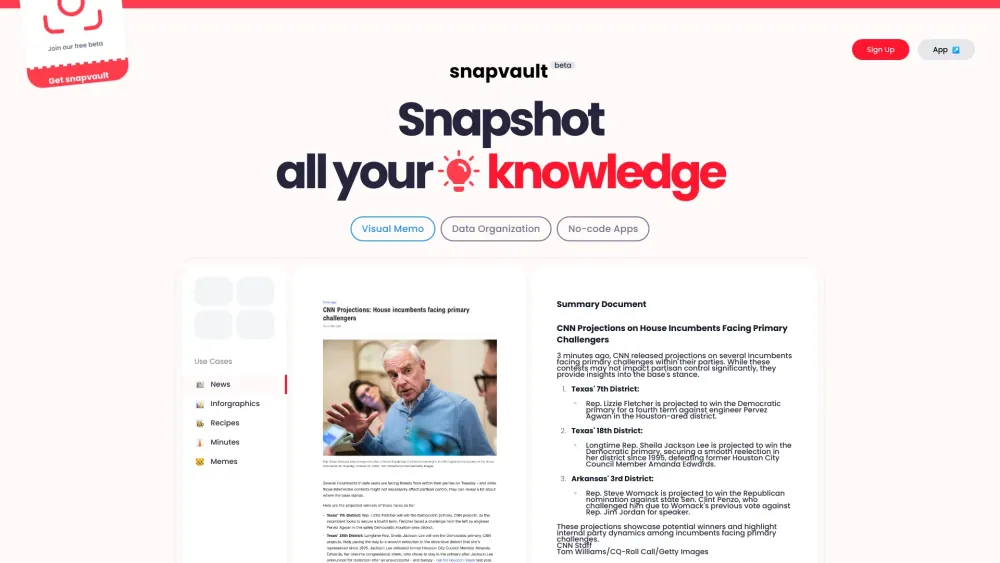 SnapVault : Simplify Knowledge Base Creation with Snapshots