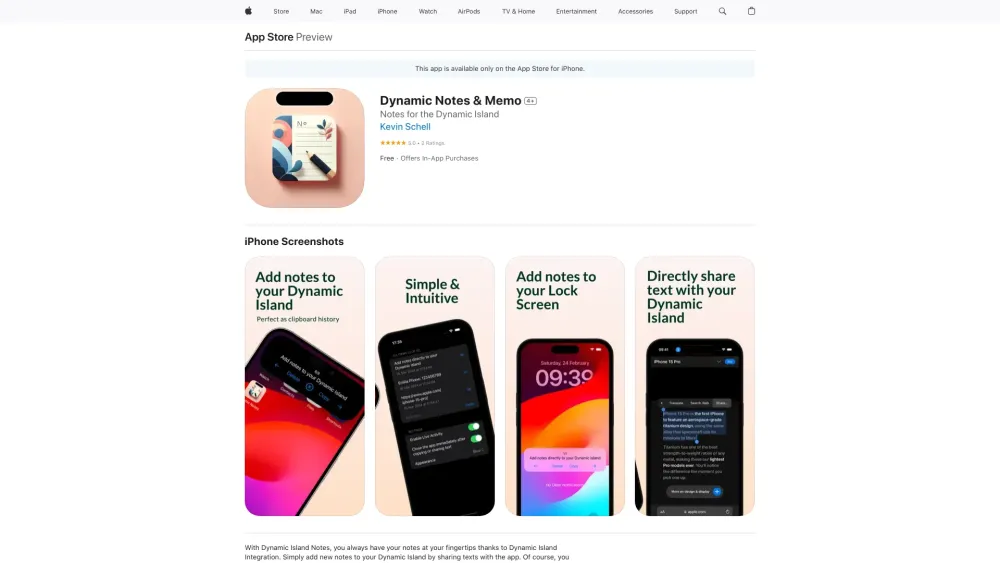 Dynamic Notes & Memo: Clipboard History on Dynamic Island