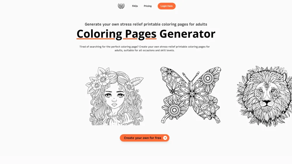 Coloring Pages Pro: Customize Designs, Themes & Instant Creation