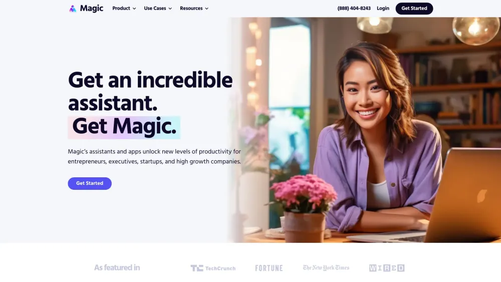 Magic: AI-Powered Virtual Assistants for Sales & Customer Service