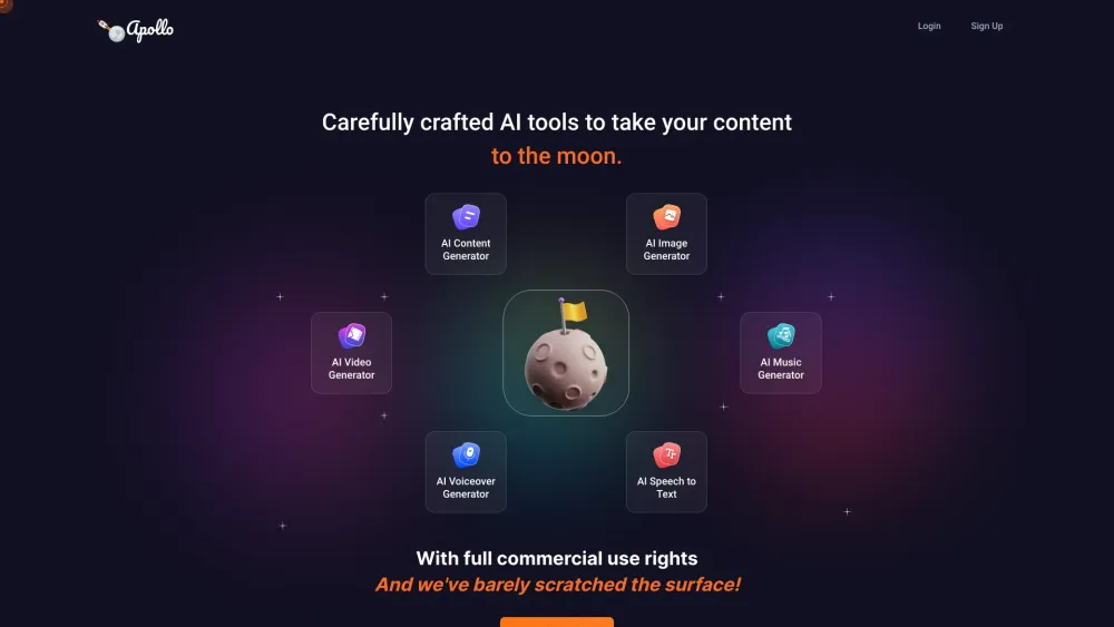 ApolloAI: AI Content Creation, Instant Idea Transformation