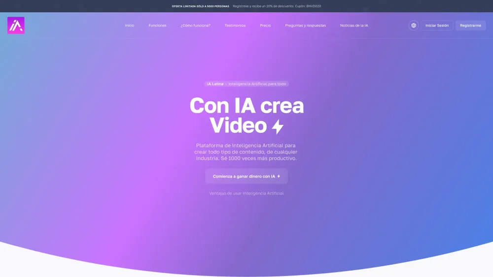 IA Latina: Diverse Content Creation with AI Tools