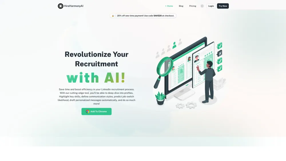 HireHarmonyAI: AI-Powered Chrome Extension for Efficient Hiring