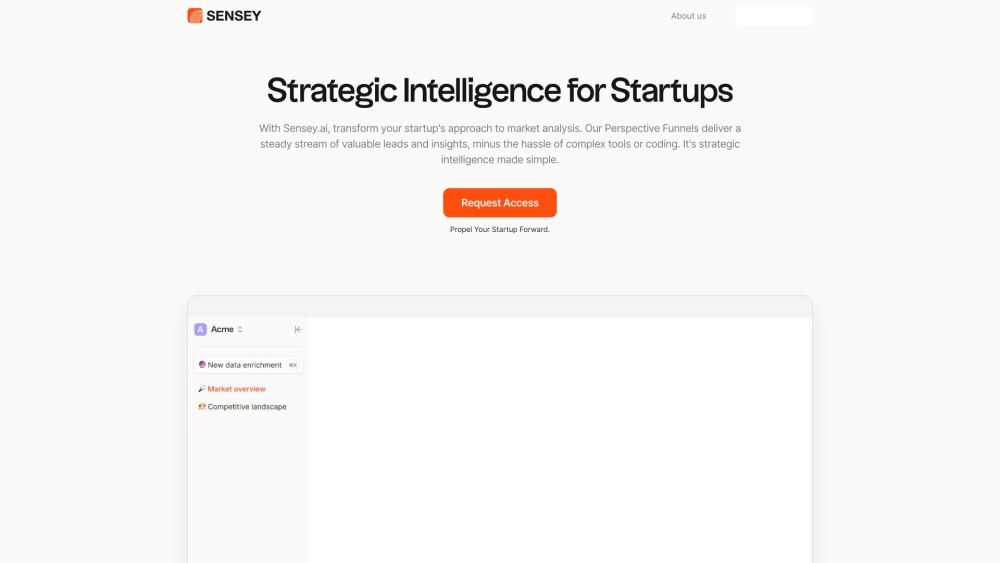 Sensey.ai: AI Market Research, Analysis & Financial Modeling for Startups