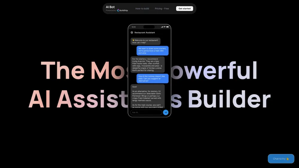 BuildShip : Effortlessly Create Custom AI Assistants With No-Code Visuals