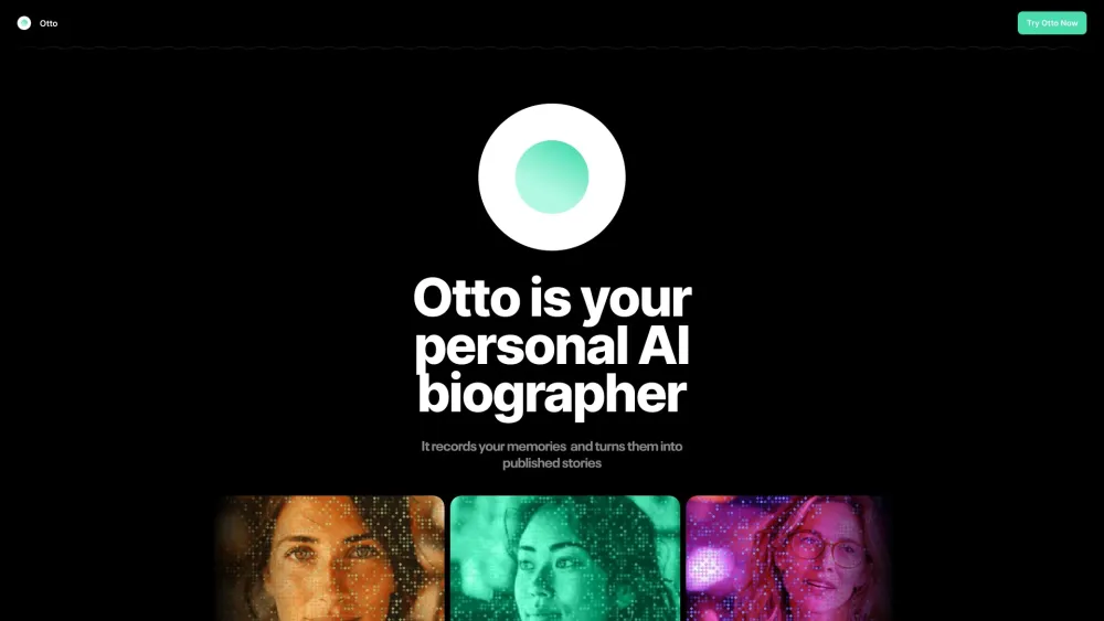 Otto : AI Biographer Turning Speech to Text, Capture Memories Forever