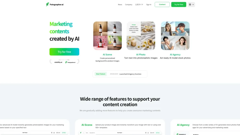 Fotographer.ai: AI Photos, Ad-Ready Stocks, Customizable Backgrounds