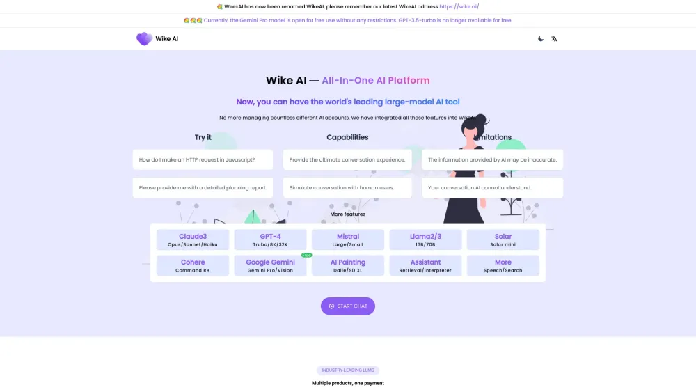Weex AI: World-Class Conversations with Top AI Models