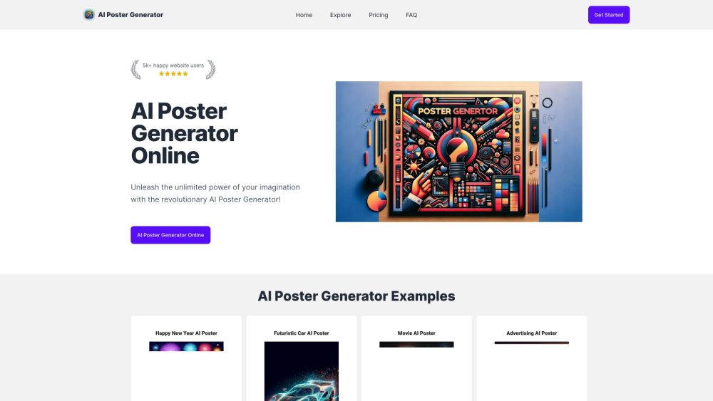 AI Poster Generator : Free, AI-Powered, No-Skill Poster Maker