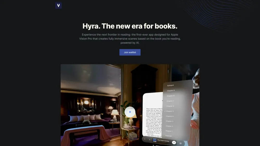 Hyra: Immersive AI Reading, Interactive Stories, Transformative Experience
