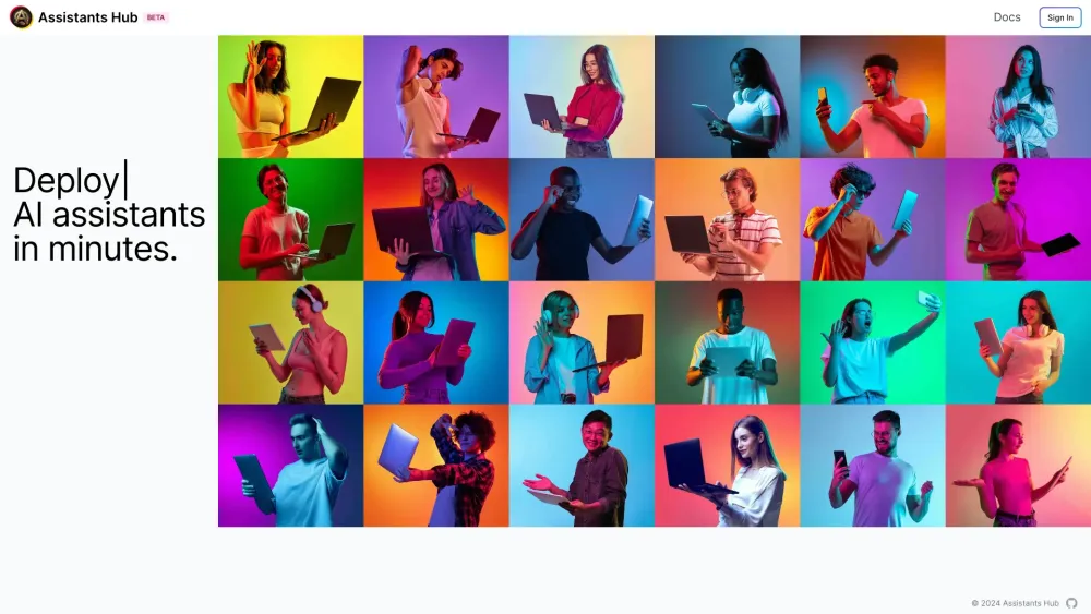 Assistants Hub: Swift AI Assistant Deployment & Scalable Management