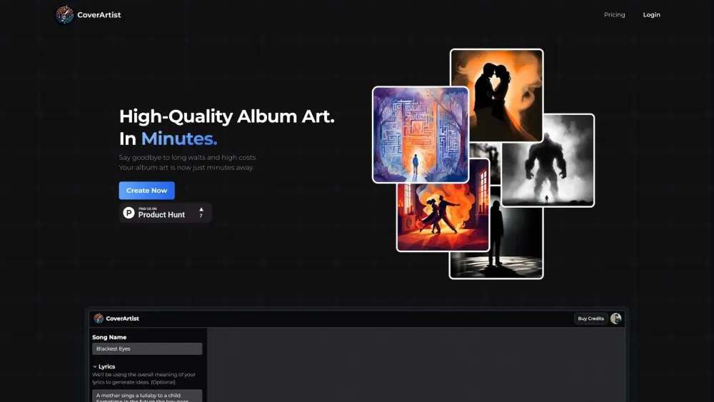 CoverArtist: Generate High-Quality Album Art in Seconds