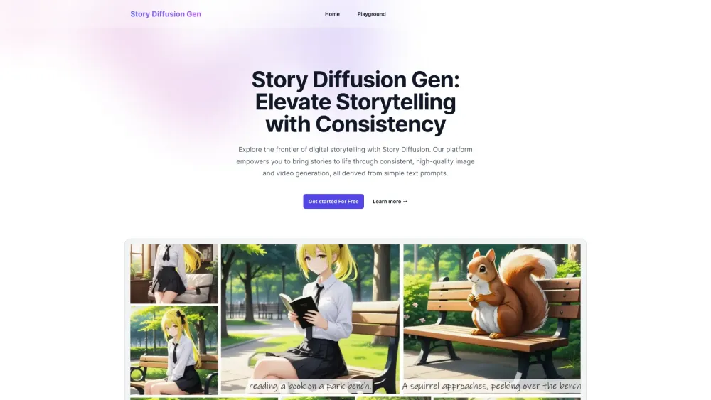 Story Diffusion Gen: Free Tool for Unique Character Creation