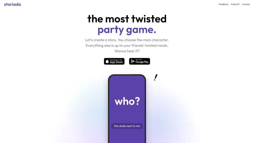 Storiado: Twisted Tales, Blend Answers, Craft Wild Stories