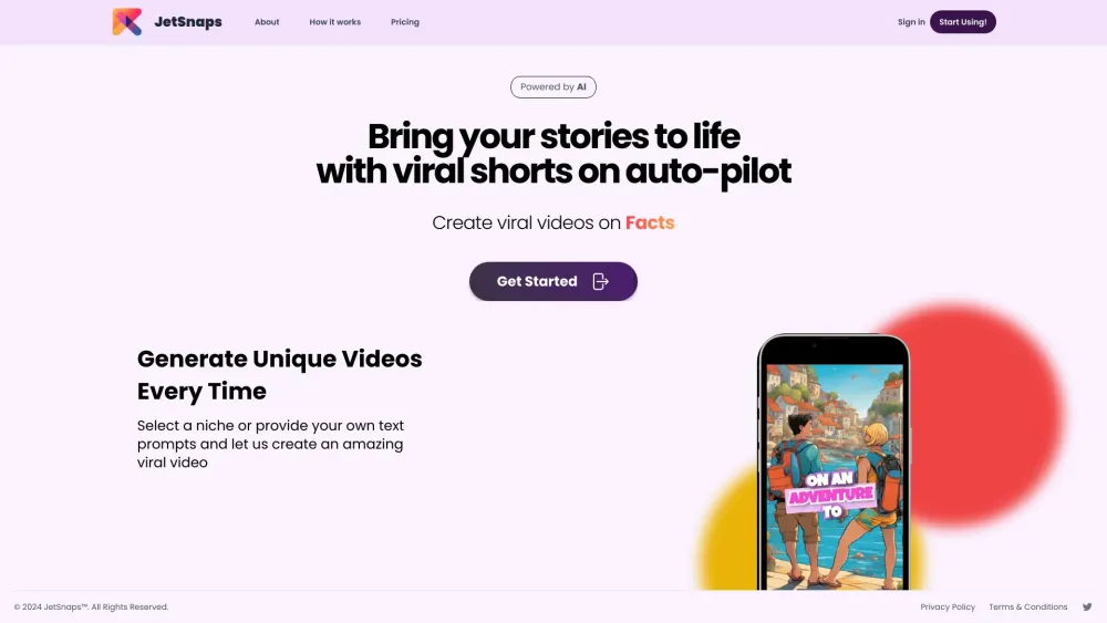 JetSnaps AI: Automate Reels, Shorts & TikTok Videos – Create, Schedule & Post with AI
