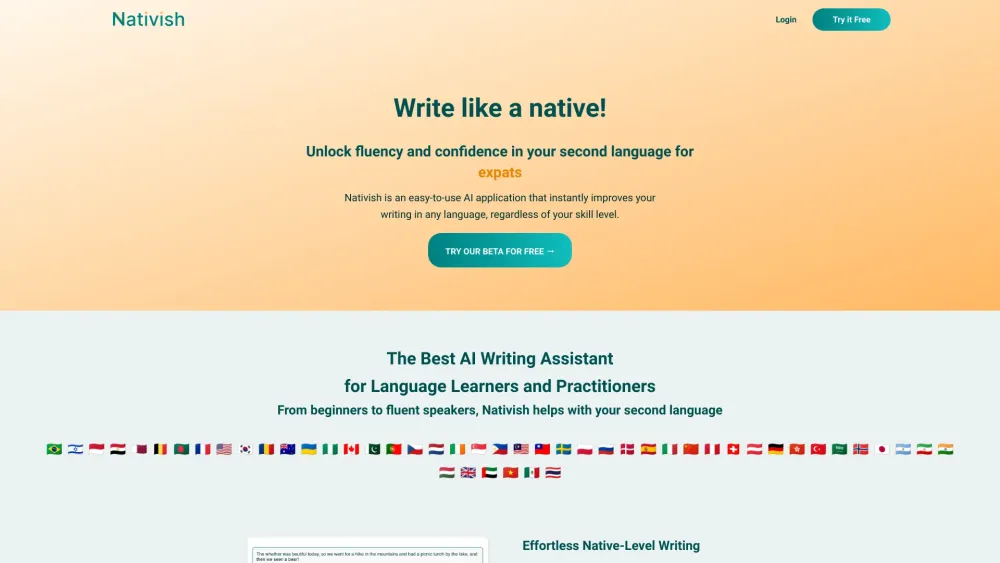 Nativish: Instant Feedback, Fluency, Boost Confidence, Improve Skills