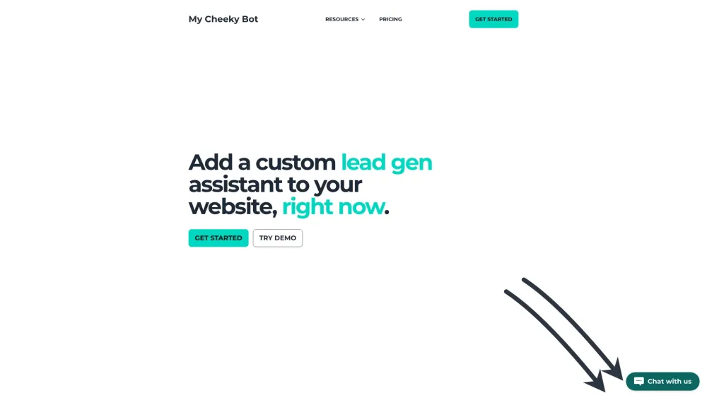 My Cheeky Bot : Effortless AI Bots, Boost Support & Engagement