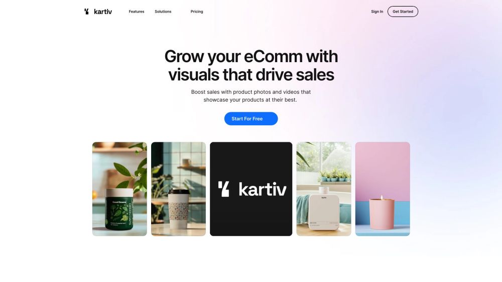 Kartiv: Auto-Generate Visuals for eCommerce & Marketing Agencies