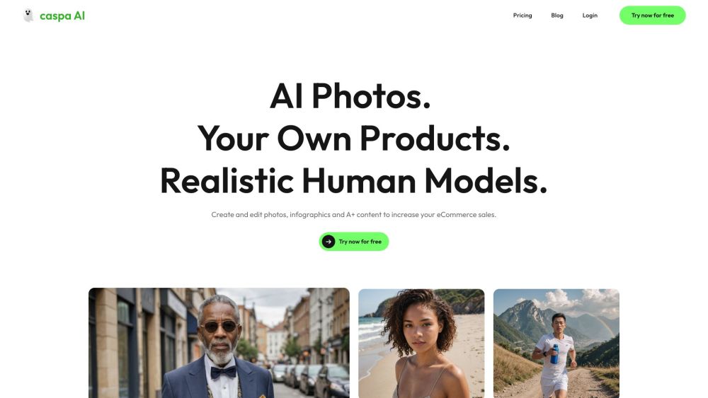 Caspa AI : Unique Product Photos, Infographics, A+ Content