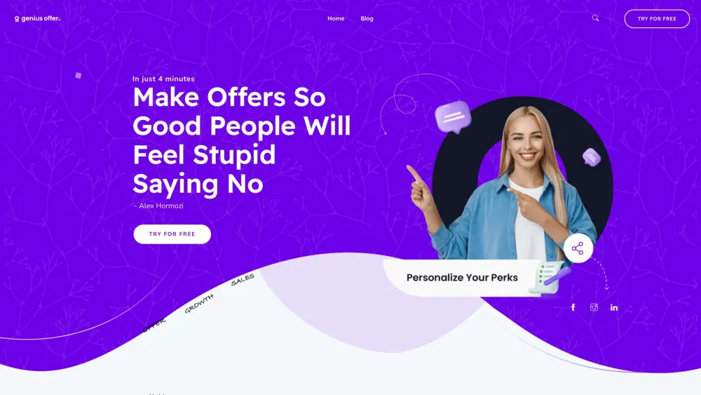 OfferGeniusAI: AI-Powered Sales Pages for High Conversion Rates