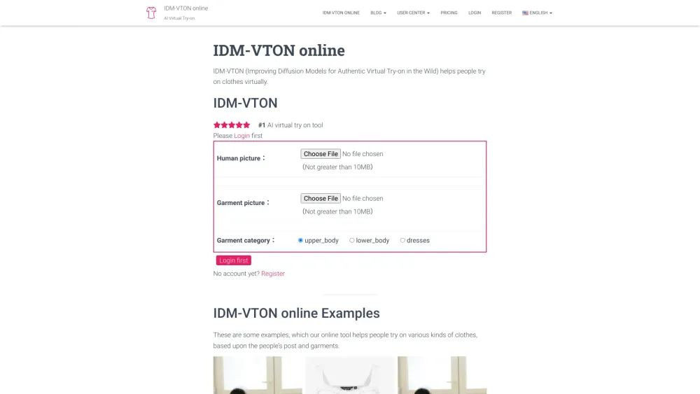 IDM-VTON Online : Virtual Try-On for Perfect Fit, No Hassle