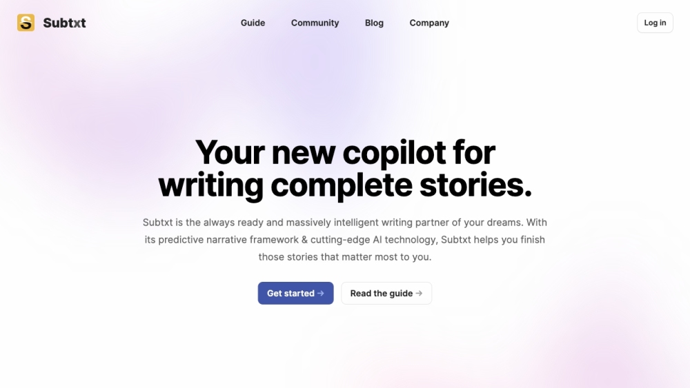 Subtxt: Smart Outliner, AI-Guided Narratives & Writing Mentor